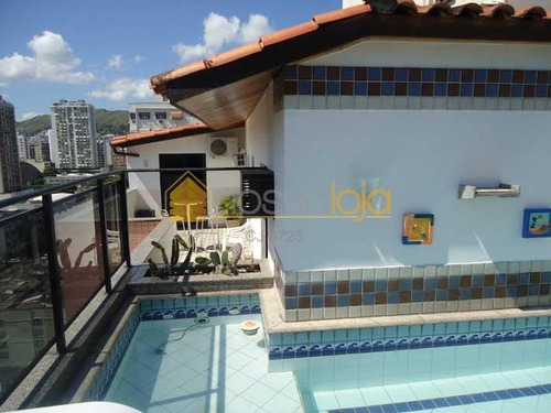 Excelente Cobertura Linear De 04 Quartos E 04 Vagas - Co0168