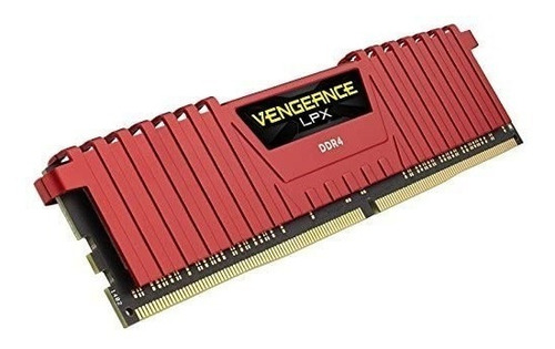 Imagen 7 de 7 de Memoria Ddr4 16gb 4500mhz Corsair Vengeance Lpx Red Airflow