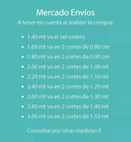 Riel Europeo Para Cortinas Por Metro - Sd Deco -
