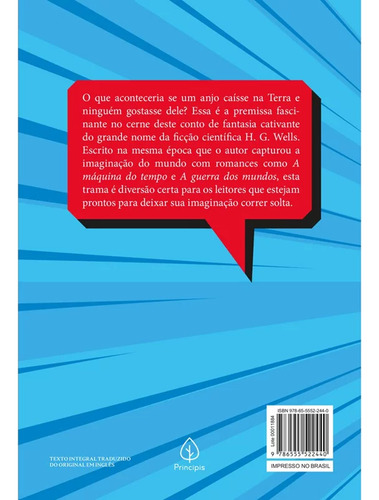 Livro A Visita Maravilhosa H. G. Wells Principis Literatura