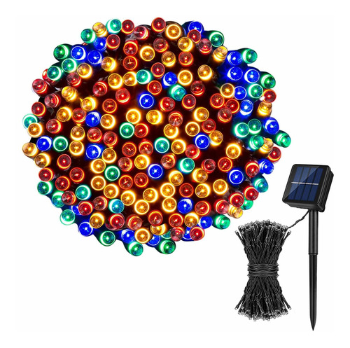 Koxly - Cadena De Luces Solares Para Navidad 200 Led De 72 P