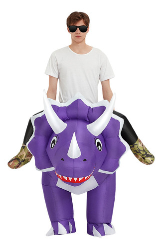 Disfraz De Dinosaurio Inflable Halloween Triceratop Disfraz