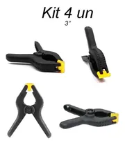 Comprar Grampos Marcenaria Sargento Aperto Rápido Multiuso 4 Peças
