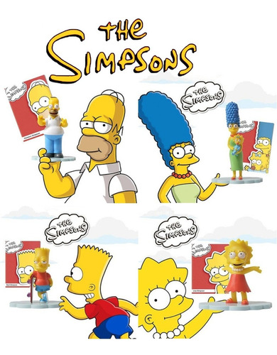 Figuras De Colección De Los Simpsons Pack X 10 100% Oficial