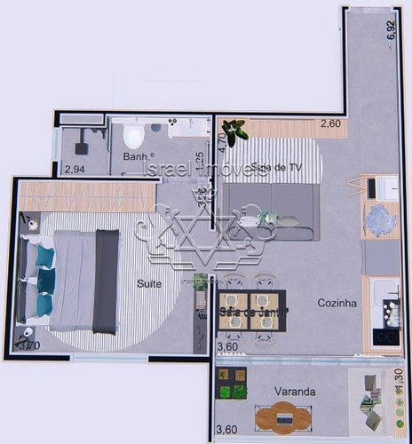 Imagem 12 de 13 de Apartamento - Indaia - Ref: 598 - V-598