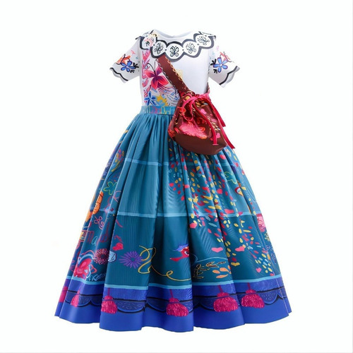 Falda Vestir Para Niños Cosplay Encanto Mirabel Princesa