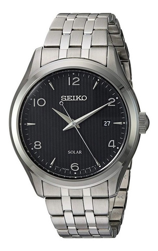 Reloj Seiko Hombre Solar Sne489p1 /relojería Violeta