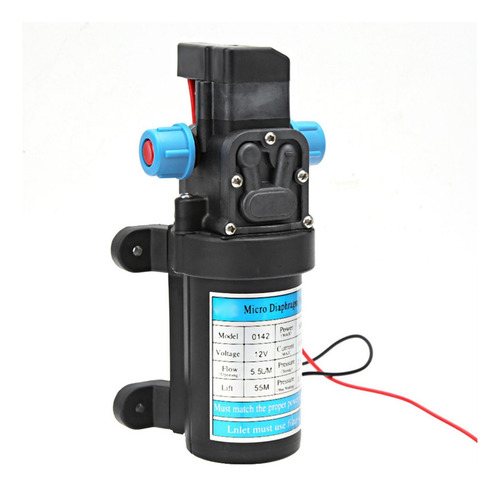 Dc 12v 80w Micro Autocebante Eléctrico De Alta Presión