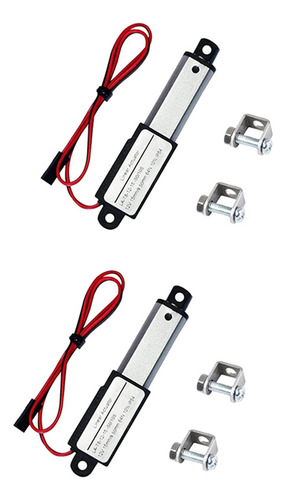 Mini Actuador Lineal Eléctrico, Carrera De 2 Pulgadas, 64 N/