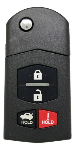 Carcasa Control Remoto Mazda 3 6 Cx9 Mx-5 Miata 4 Botones