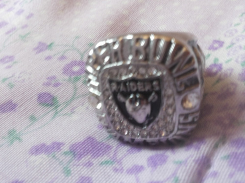 Lindo Anel Super Bowl R A I D E R S