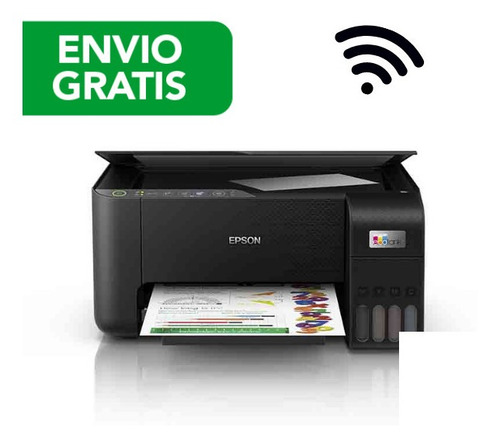 Imagen 3 de 8 de Impresora A Color Multifunción Epson Ecotank L3250 Con Wifi