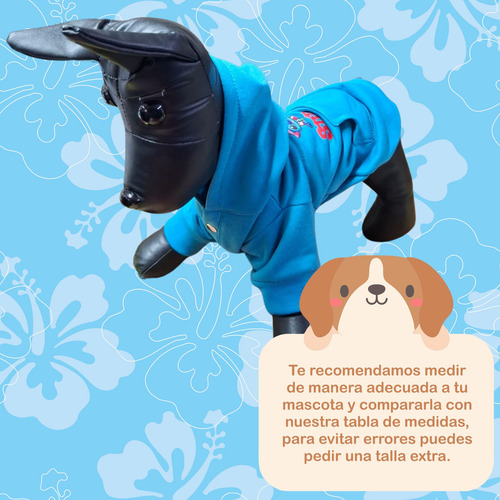 Sudadera Con Capucha Stitch Angela Para Mascotas Azul Acero
