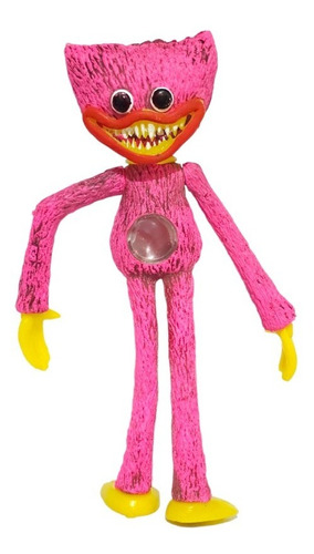 Figura De Accion Rosa Huggy Wuggy Monstruo 