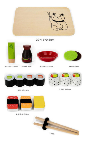// Play Learning Toy Toy Sushi Play Play Juego De Alimentos