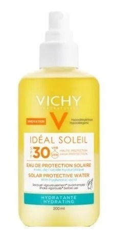 Protector Solar Vichy Agua Protectora Hidratante Fps30 200ml