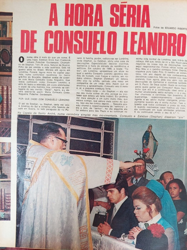 O Cruzeiro 52 - 12/69 Consuelo Leandro, D Hoffman, J Voight (Usado)