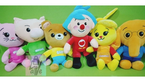 Pack Peluches Plim Plim Y Sus Amigos