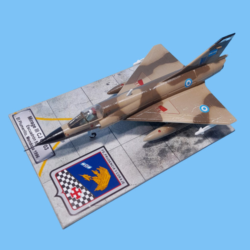 Maqueta Avión A Escala 1/48 Mirage 3c Argentino Escuadrón 55