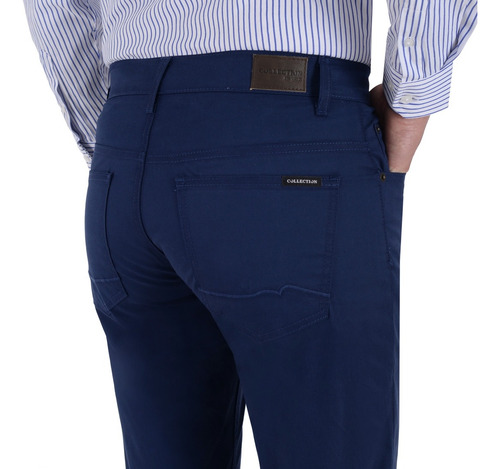 Pantalon Vaquero Yale Slim Fit Sin Pinzas 0937