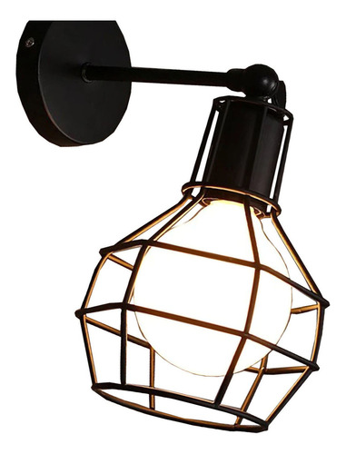 A Lámpara De Pared De Estilo Industrial A