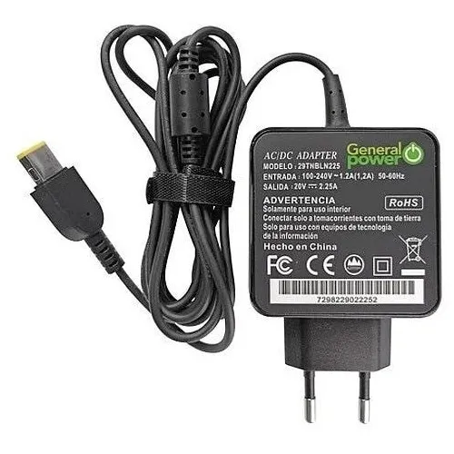 Cargador De Ultabook General Power 29tnbln225 20v/2,25a Leno