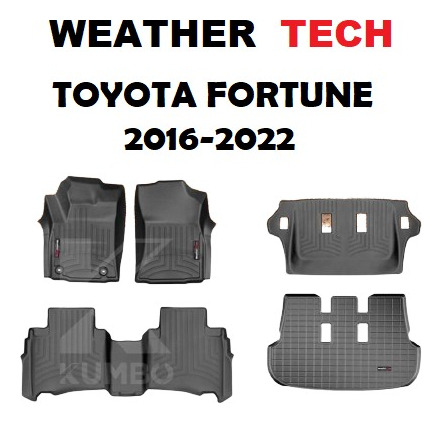 Alfombras Weather Tech Toyota Fortune 2016-2022