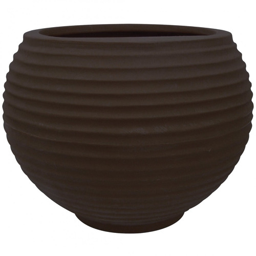 Vaso Para Plantas Redondo Em Polietileno 42 Esfera Jewt
