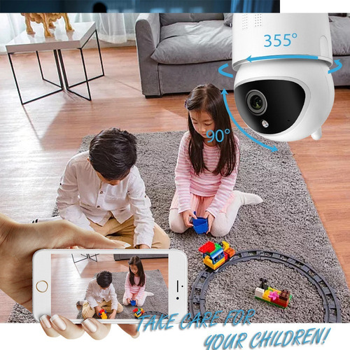 Cámara Ip Seguridad Wifi Smart 1080p Infrarrojo Ir Y10