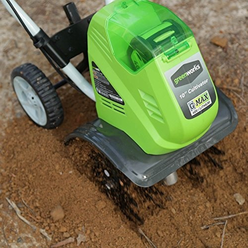Imagen 2 de 4 de Motocultor Inalambrico Inalambrico Greenworks 40v Bateria In