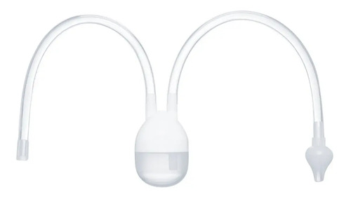 Aspirador Nasal De Sucção Com Estojo - Buba Cor Branco