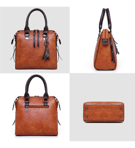 Sa De Set 4 Bolsas Mujer Moda Cartera Crossbody Bandolera