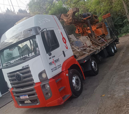 Vw 19320 Leito Teto Alto Ano 2009 4 Eixo Prancha De 10 Mts