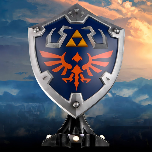 El escudo Hylian de Zelda Breath of the Wild encabeza las 4 primeras figuras