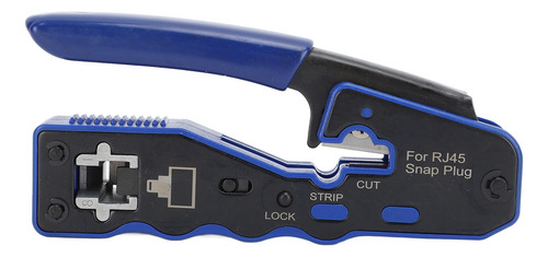 Kit De Orificios Pass Through Crimper Cutter Ethernet Rj45 C