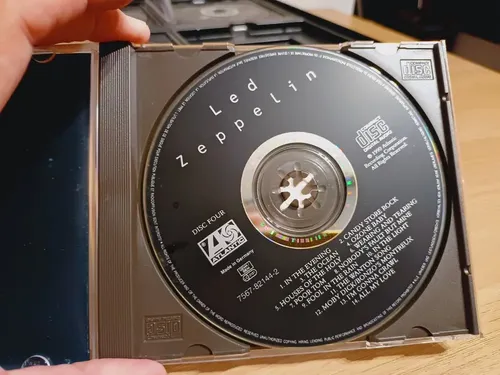 Led Zeppelin (1990) Box Set 4 Cds Remasterizado Importado