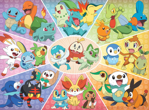 Rompecabezas Buffalo Games Pokémon Begin Adventure 1000 Piez