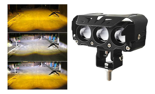 Focos Led Para Motocicleta, Vainas De Luz Led, Foco Auxiliar