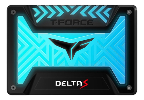 Disco sólido SSD interno Team Group T-Force DELTA S RGB SSD (12 V) 500GB negro