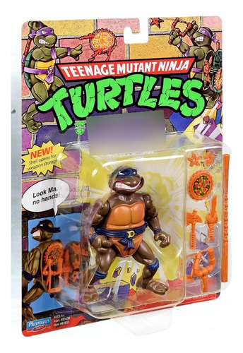 Figura Donatello With Storage Shell Playmates Tmnt 