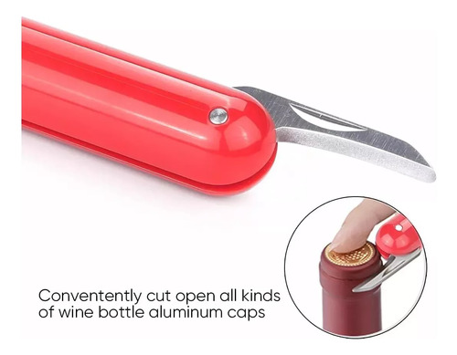Sacacorchos Destapador Neumático Para Vinos Presión De Aire
