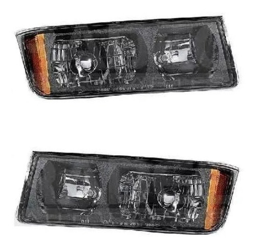 Par Juego Faros Chevrolet Avalanche 2002 - 2006 Depo Rxc