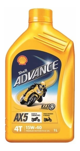 Shell Advance Moto 4t Ax5 20w-50 Sl/ Ma Mineral Multigrado