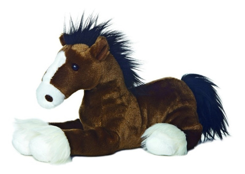 Peluche Captain Aurora Niño Caballo 30 Cm