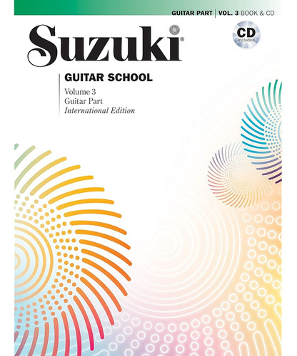 Suzuki Guitar School, Vol 3: Guitar Part, Book & Cd