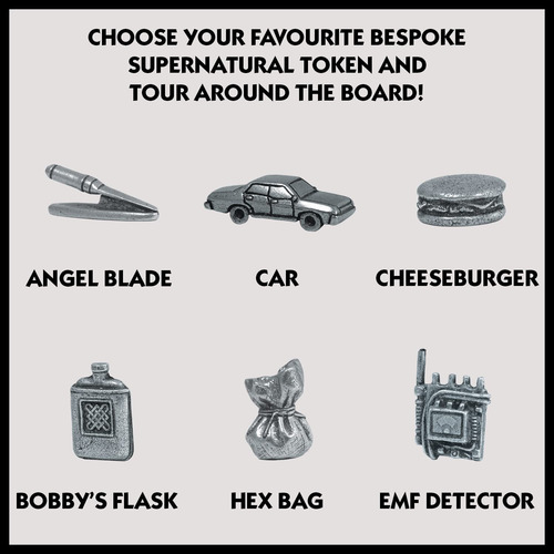 Juego De Mesa Winning Moves Supernatural Monopoly Para Mayor