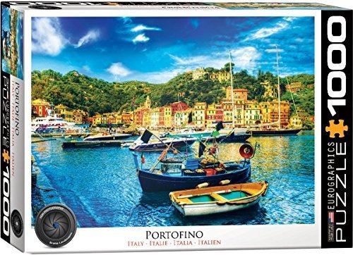 Puzzle Eurographics Portofino Italia (1000 Piezas)