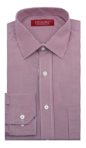 Camisa De Vestir Slim Fit Con Cuadros Excellence Para Hombre