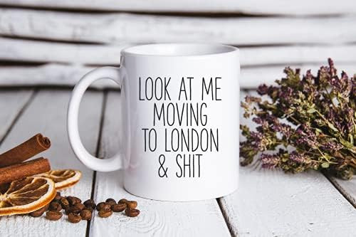 Taza De Café Mudanza A Londres Inglaterra