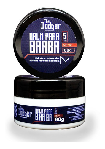 Balm Para Barba The Dodger 80g Hidrata E Tira O Frizz Fragrância Vanilla